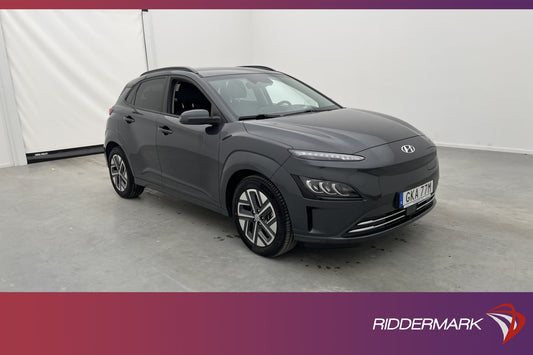 Hyundai Kona 64 kWh 204hk Advanced Kamera Rattvärme Skinn