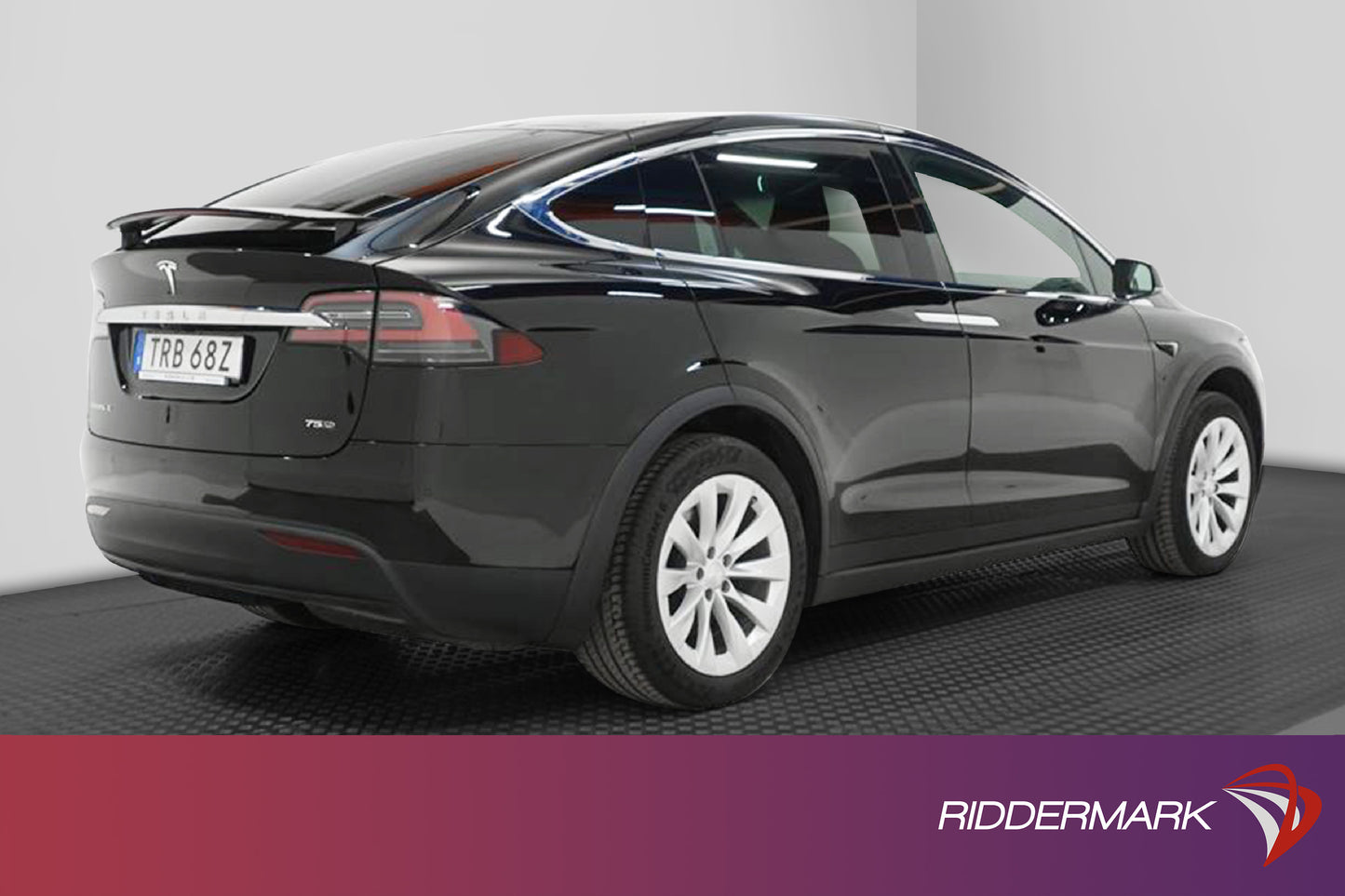 Tesla Model X 75D AWD 333hk Svensksåld Uppgraderad autopilot