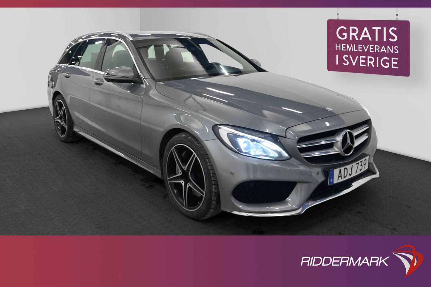 Mercedes-Benz C 250 T d 4Matic AMG Skinn PDC Nyservad 204hk