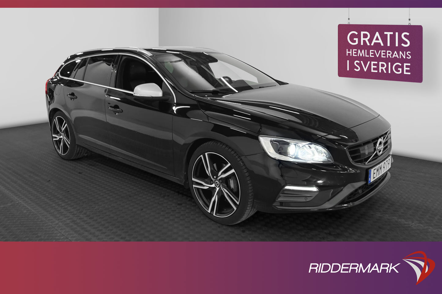 Volvo V60 D4 AWD R-Design VOC Navi D-värm Nyservad 190hk