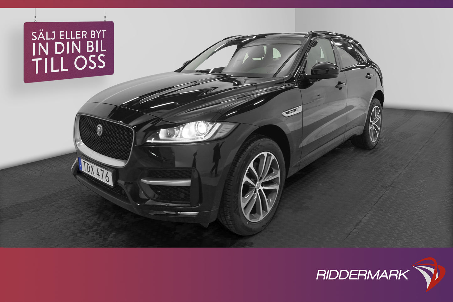 Jaguar F-Pace 20d AWD 180hk R-Sport Kamera Navi Keyless