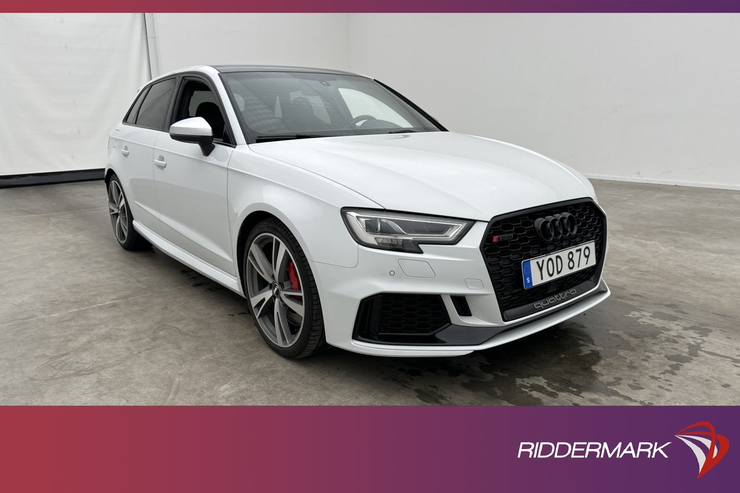 Audi RS3 Q 400hk Cockpit Sportavgas Matrix Pano B&O Navi