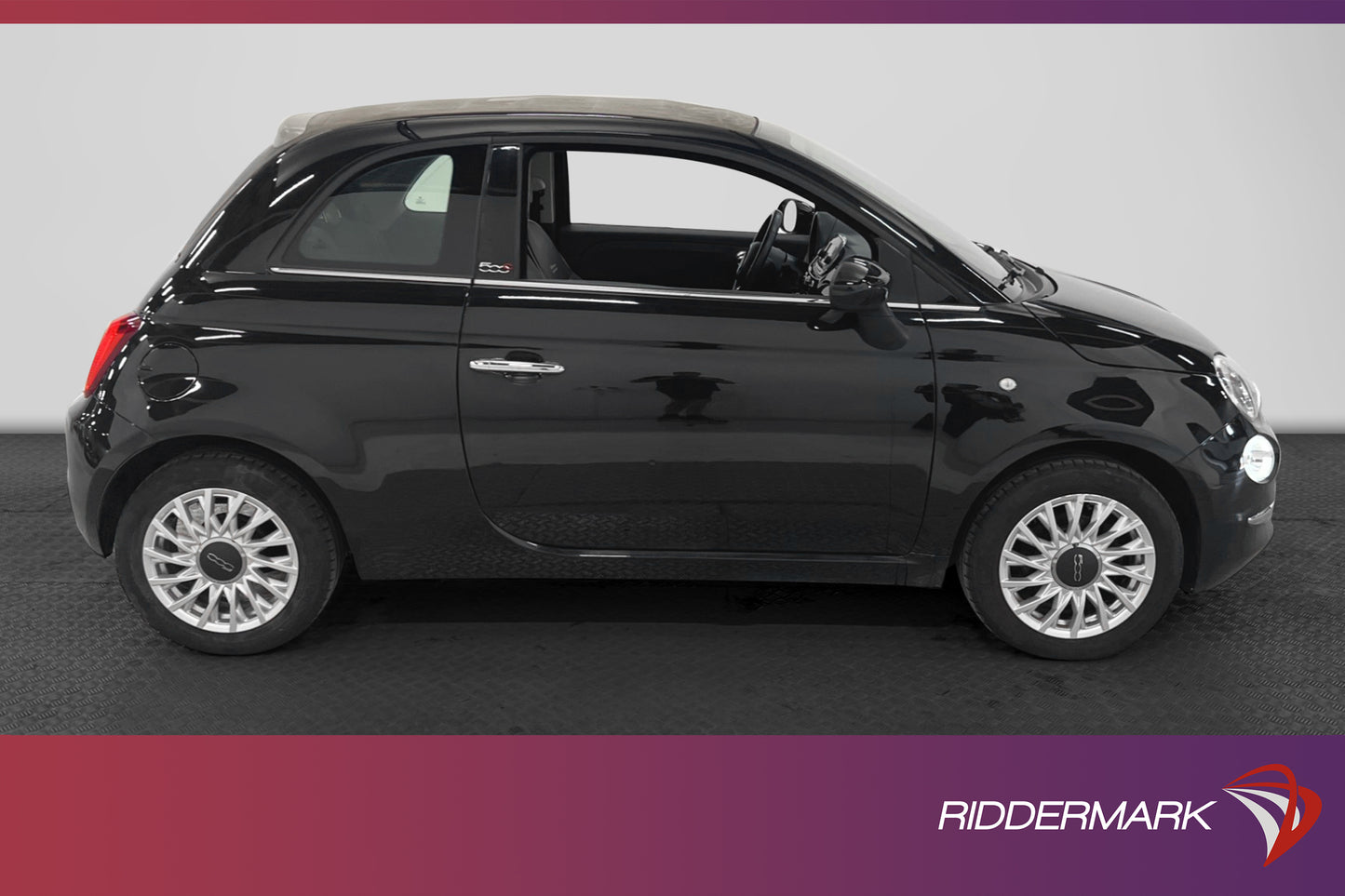 Fiat 500C 1.2 8V  69hk Cab P-sensorer Lågmil Nybytt kamrem