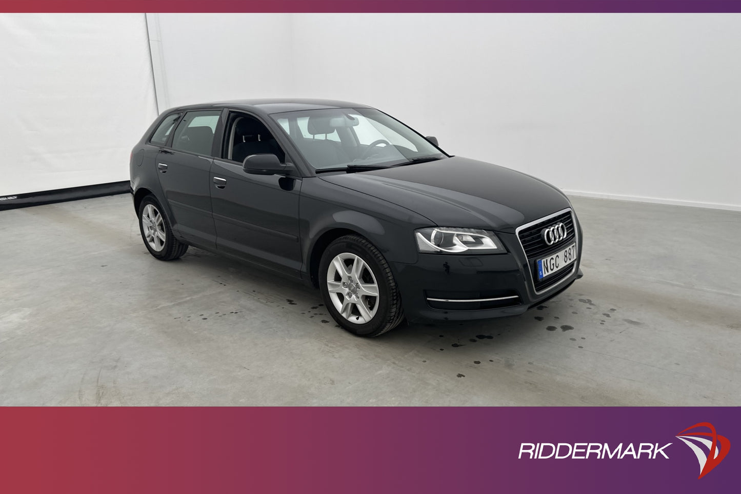 Audi A3 2.0 TDI 140hk P-sensorer 0,38l/Mil Få brukare