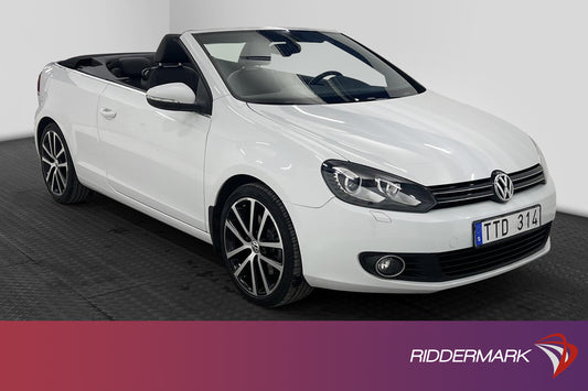 Volkswagen Golf Cabriolet 160hk Premium pkt Sportstolar