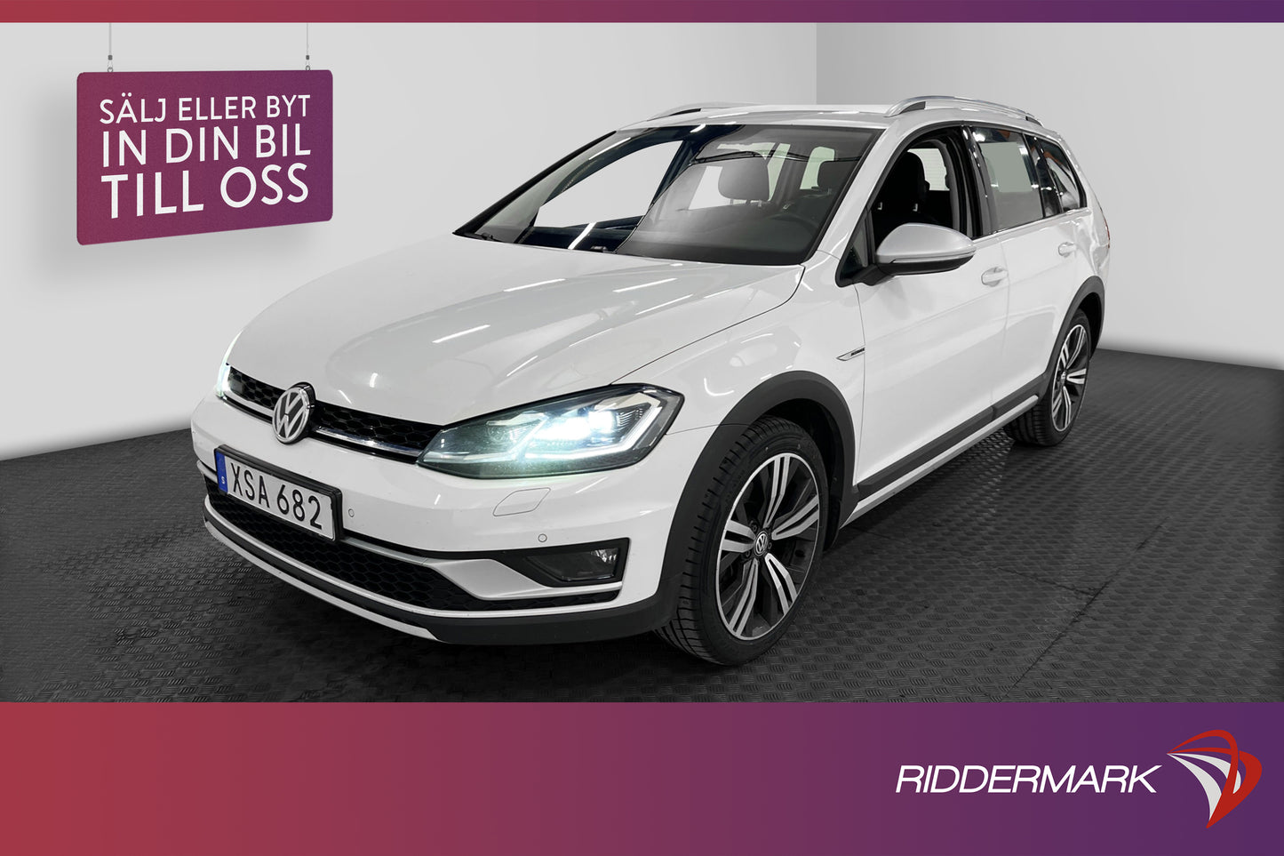 Volkswagen Golf Alltrack 4M 180hk Premium B-Kam Drag Nyserv