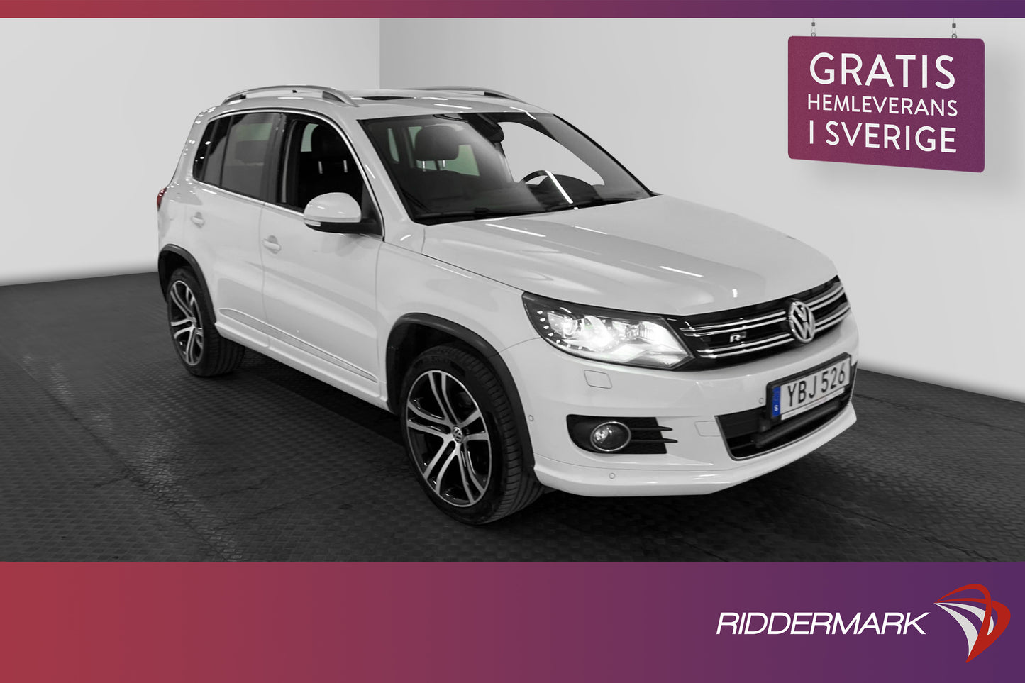 Volkswagen Tiguan 2.0 TDI 4M R-line D-värm Pano Skinn Drag