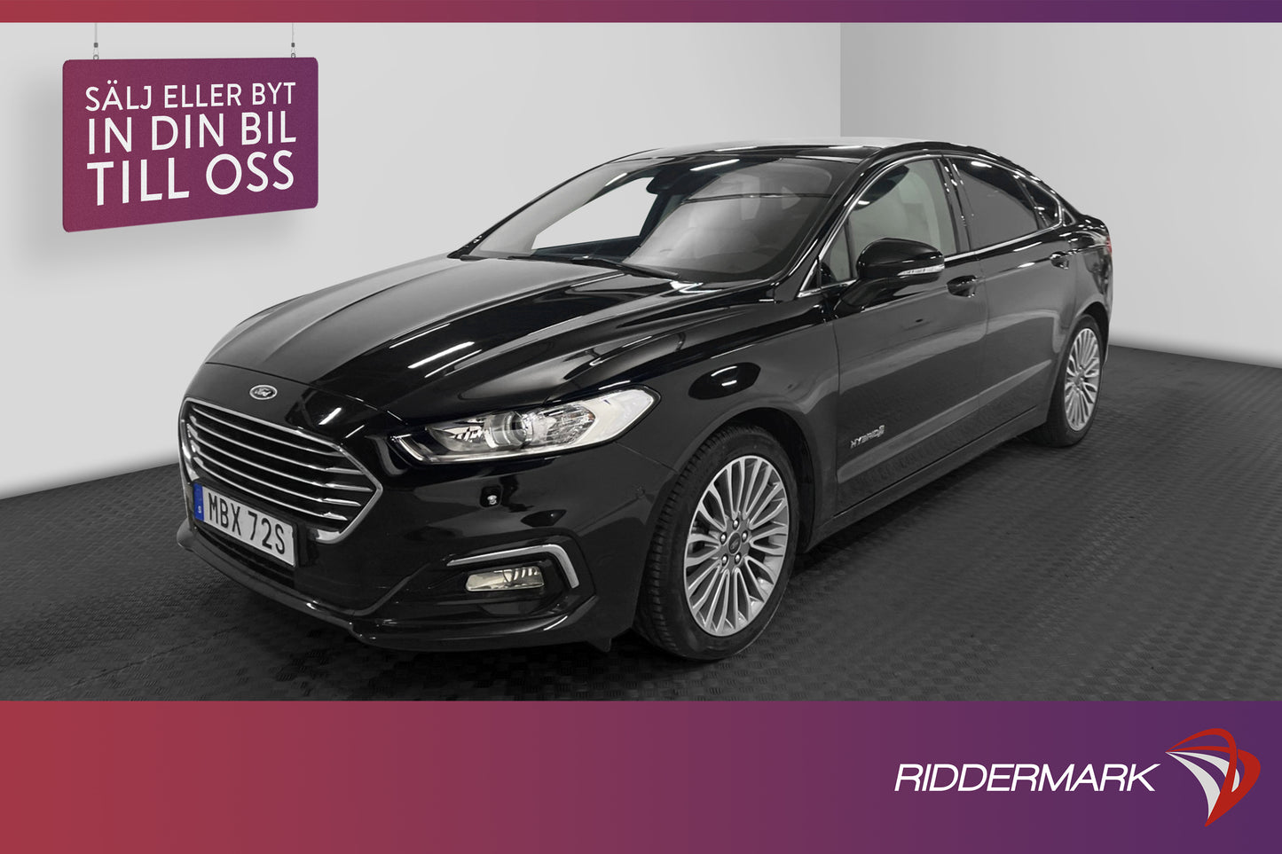 Ford Mondeo Hybrid 187hk Titanium Bkam Skinn Navigation MOMS