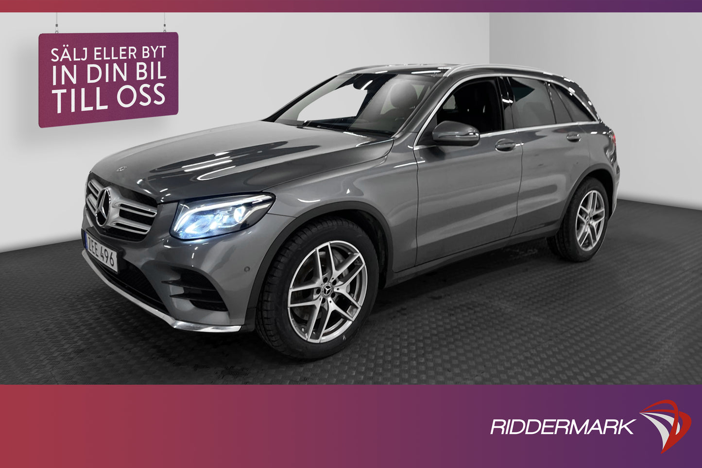 Mercedes-Benz GLC 220 d 4M AMG Burmester Värm Kamera Drag