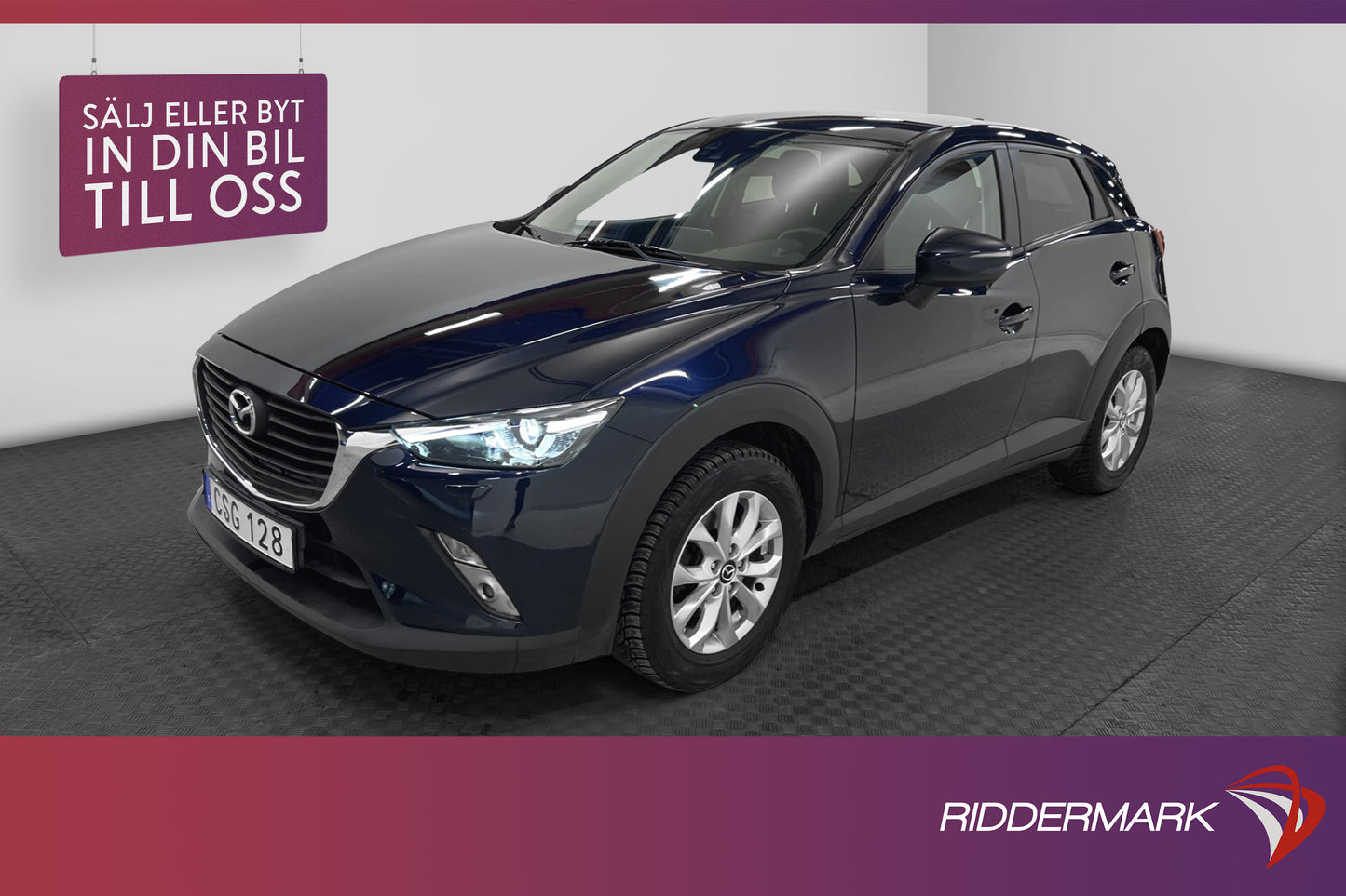 Mazda CX-3 2.0 SKYACTIV-G 120hk Keyless Navi Drag P-sensorer