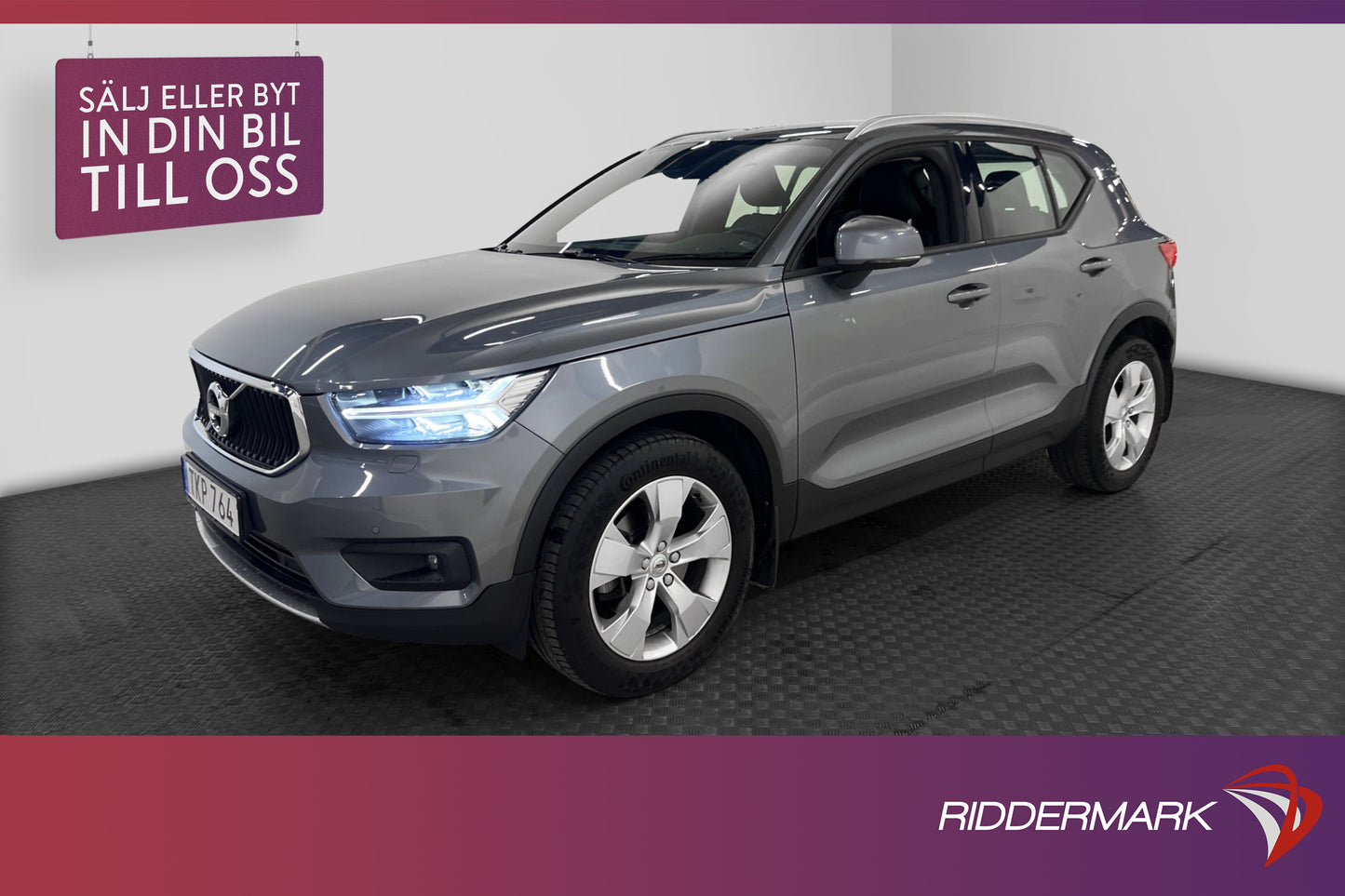 Volvo XC40 T5 250hk Polestar Navi B-kamera Skinn VOC P-värm