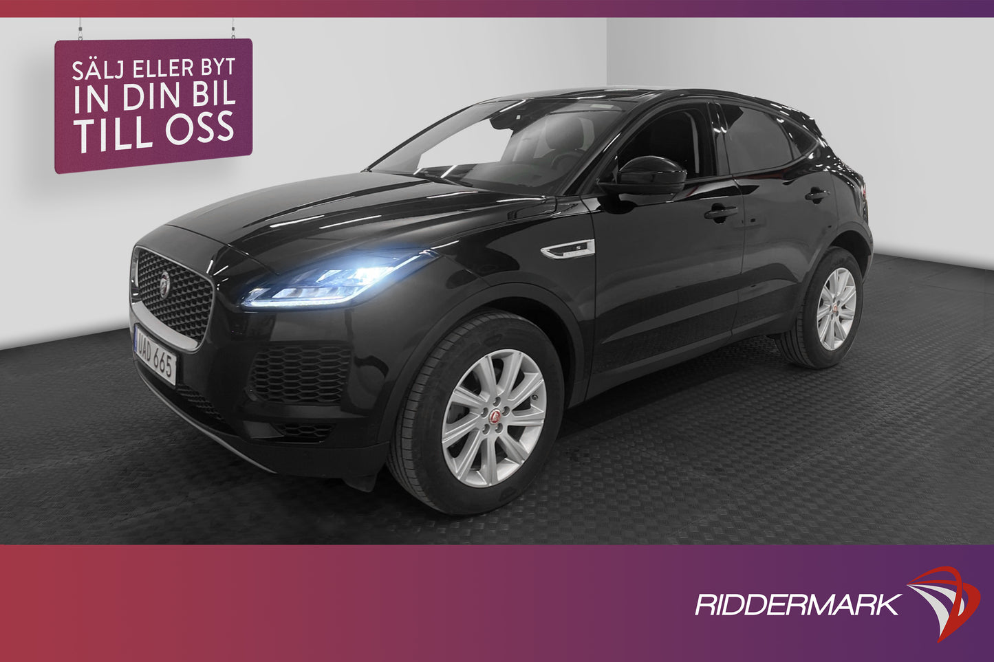 Jaguar E-Pace D150 AWD 150hk Kamera Navi Skinn Välservad