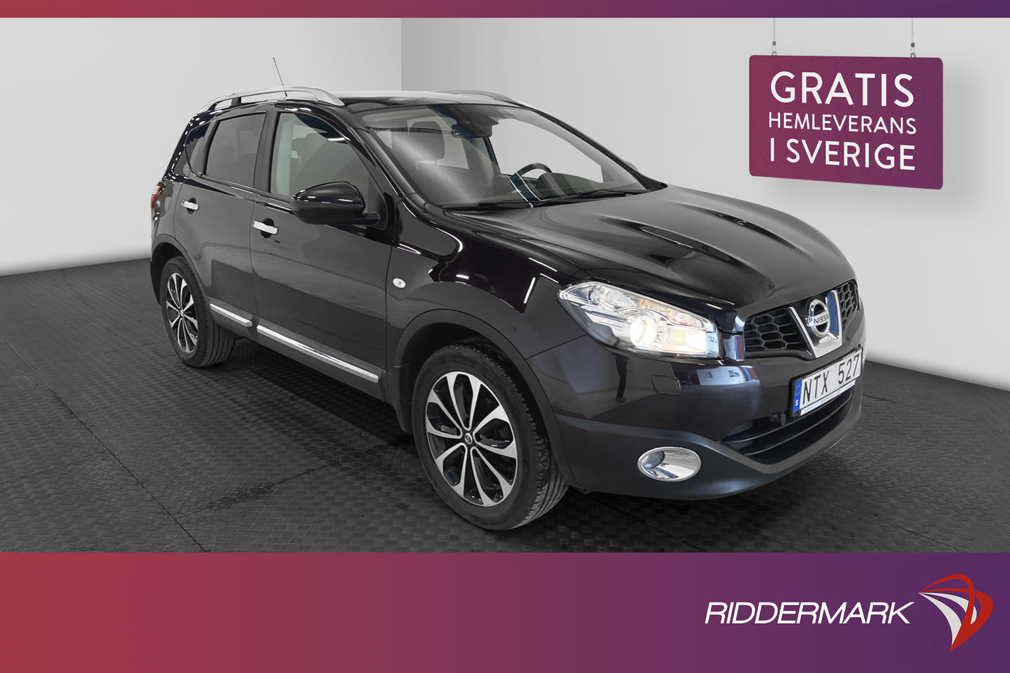 Nissan Qashqai 1.6 117hk M-värm Navi Drag Pano