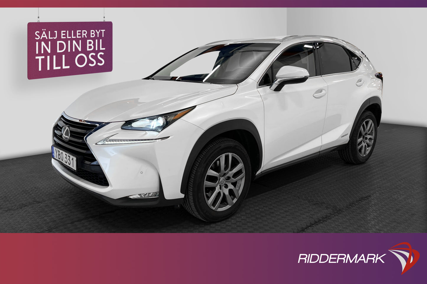 Lexus NX 300h 2.5 AWD 197hk Comfort Kamera Skinn Välservad