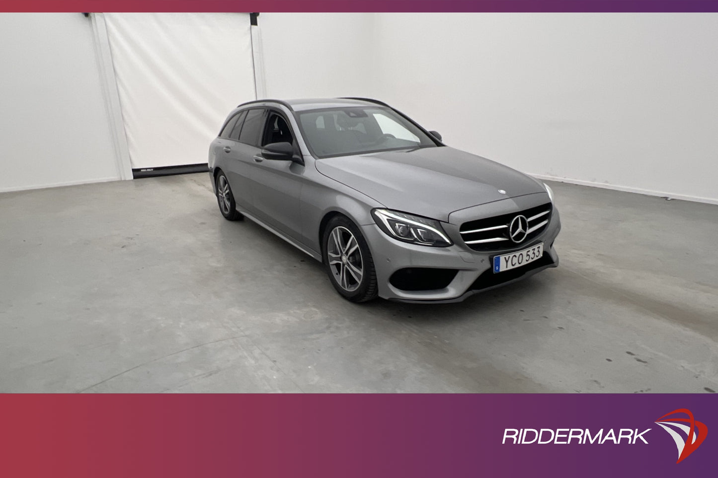 Mercedes-Benz C 220 T d AMG Burm Kamera Skinn Navi Drag