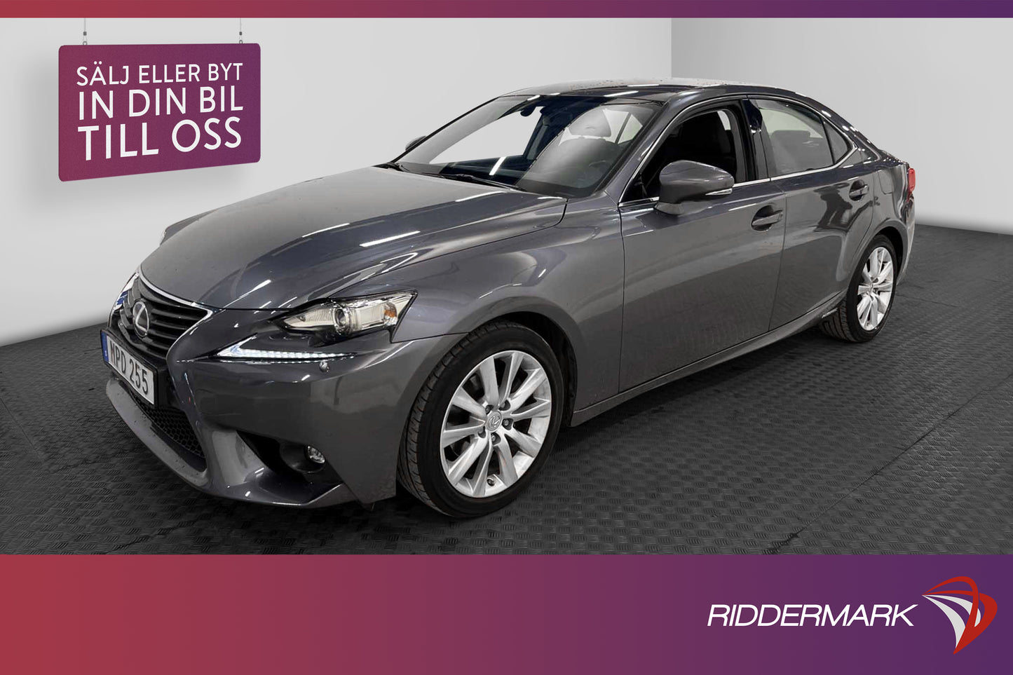 Lexus IS 300h 2.5 CVT 223hk 2 Brukare Navigator 360kr Skatt