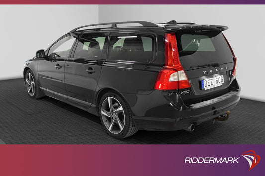 Volvo V70 T4 180hk R-Design Skinn Sensorer Välservad Drag