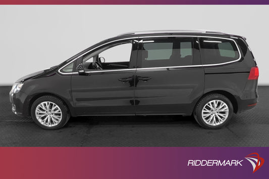 Volkswagen Sharan 2.0 TDI 140hk 7-sits Pano Värm Navi B-Kam