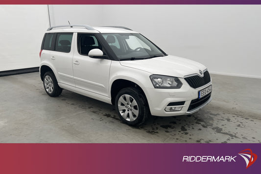 Škoda Yeti 1.4 TSI DSG 122hk Dragkrok P-Sensorer Nybesiktad