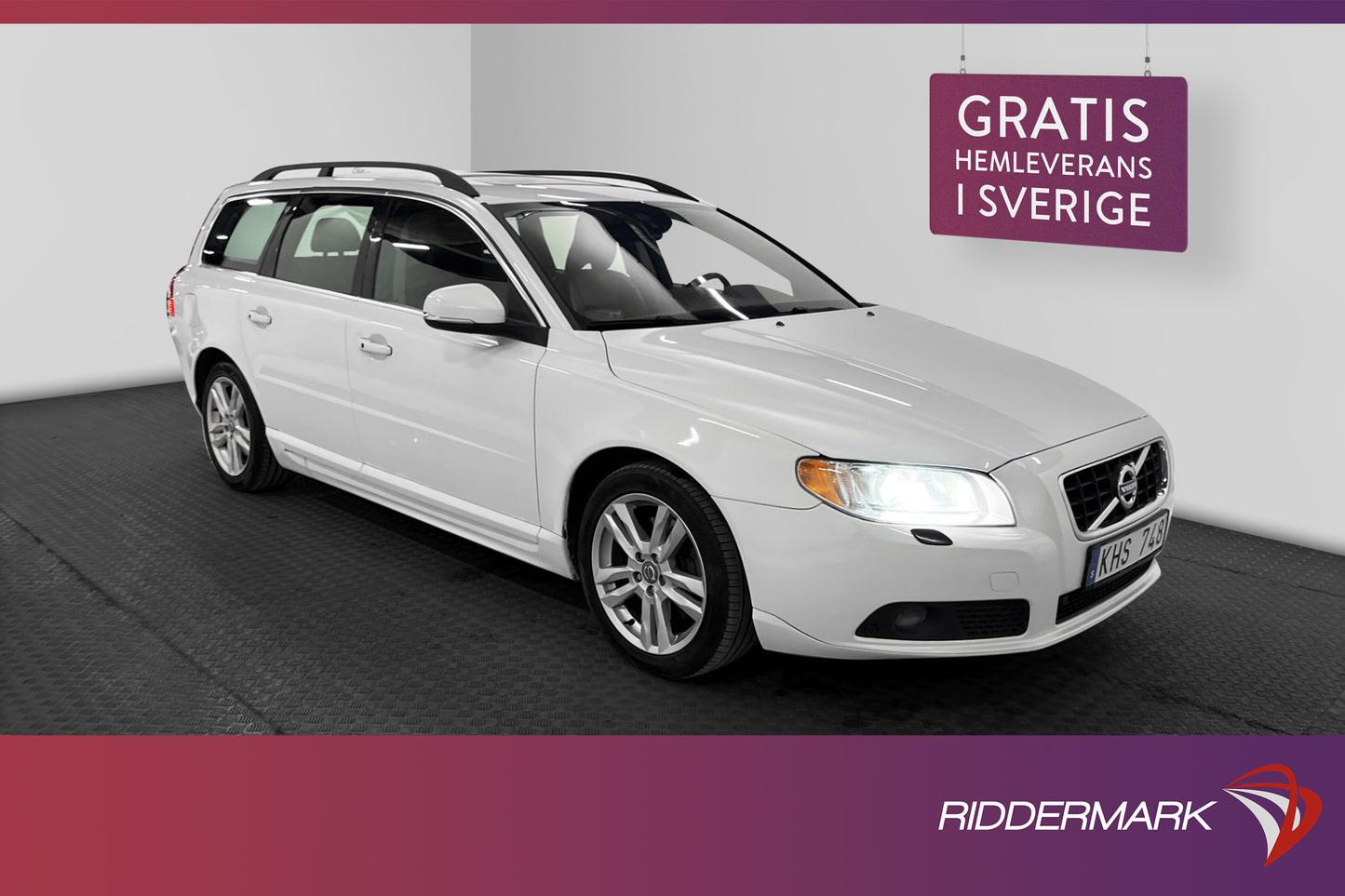 Volvo V70 D4 AWD Mometum D-Värm VOC Taklucka Skinn Navi Drag