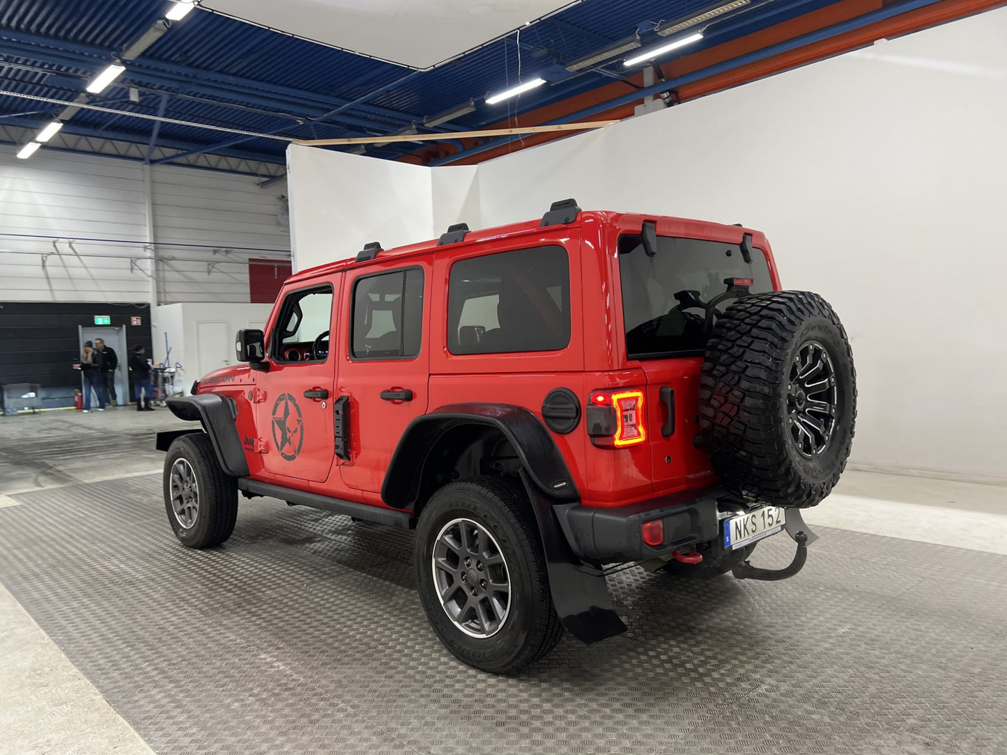 Jeep Wrangler Unlimited Rubicon 2.2CRD 4WD Drag Skinn Vinsch