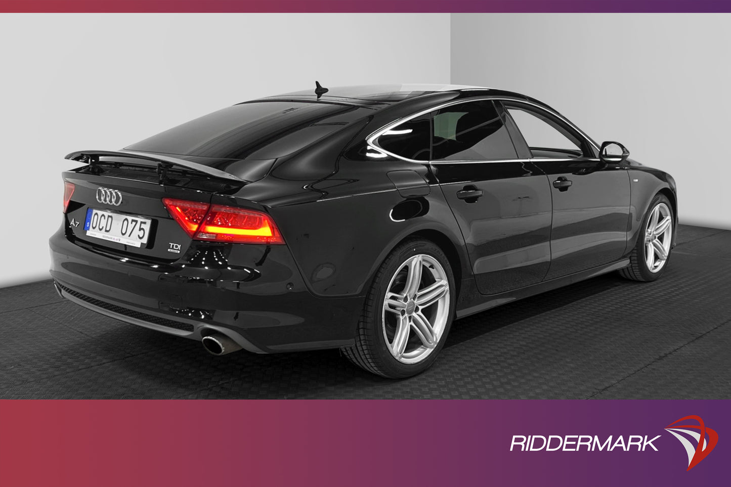 Audi A7 3.0 TDI 313hk Quattro S-line Navi Bose B-kamera HUD