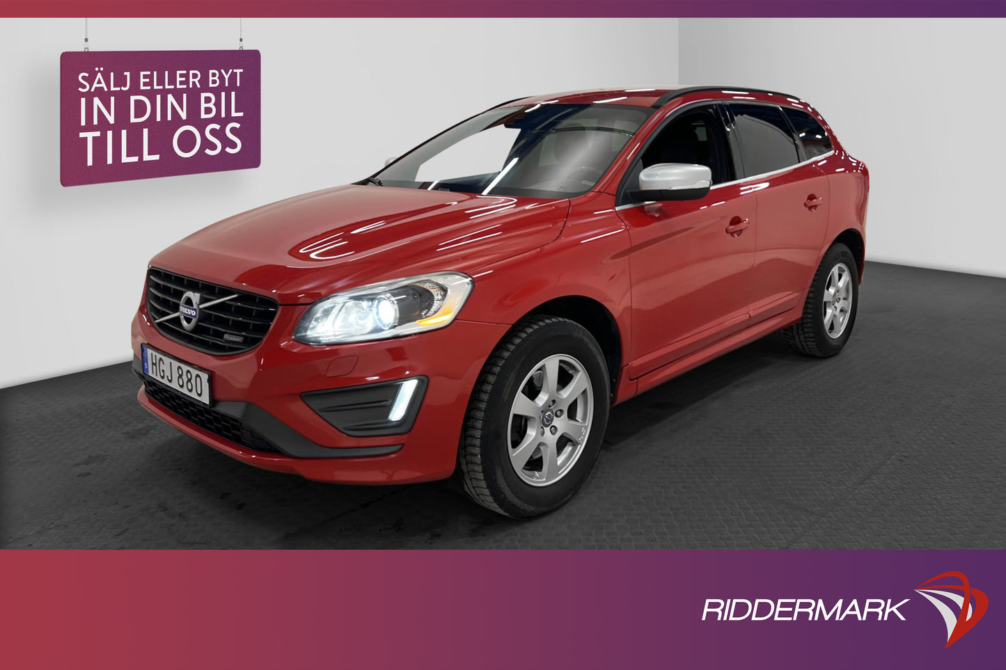 Volvo XC60 D4 AWD R-Design VOC Värmare Navi Sensorer Drag