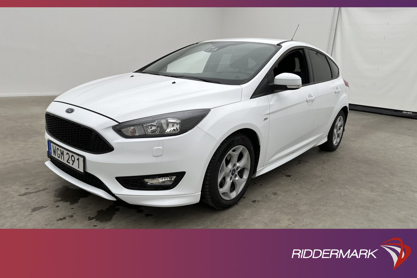 Ford Focus 1.0 EcoBoost 125hk ST-Line SONY Värmare Sensorer