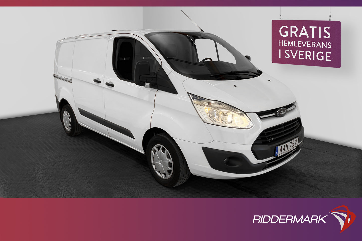 Ford Transit Custom 2.0TDCi Värmare Dragkrok PDC Moms