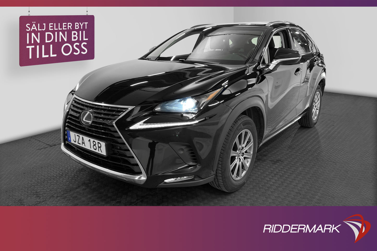 Lexus NX 300h AWD 2.5 AWD E-CVT 197hk B-Kamera Skinn 1 Ägare