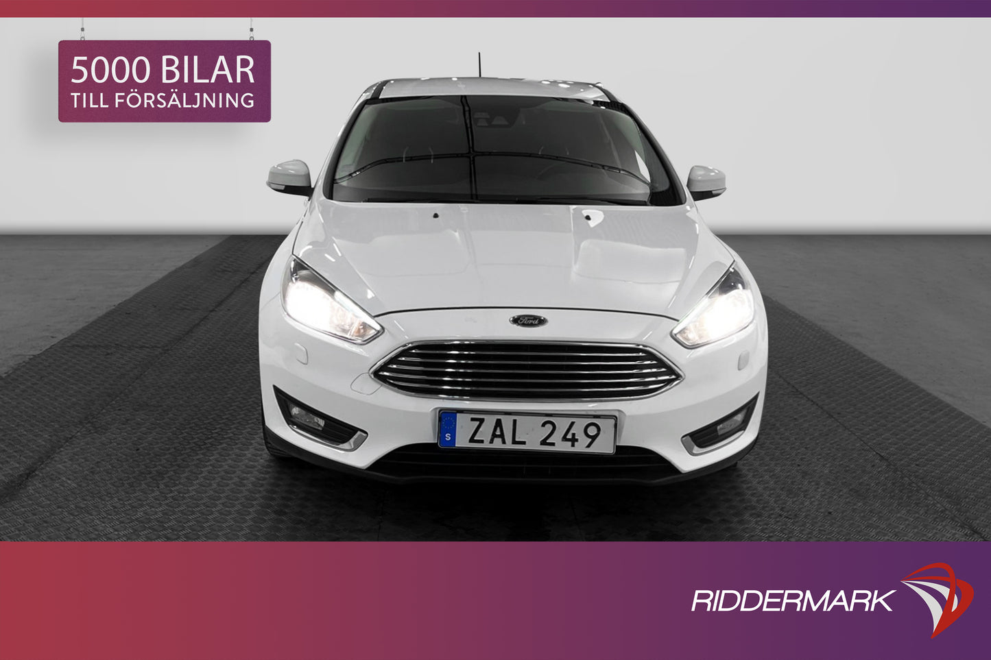 Ford Focus 1.0 EcoBoost 100hk Rattvärme P-sensorer 0,39L/Mil