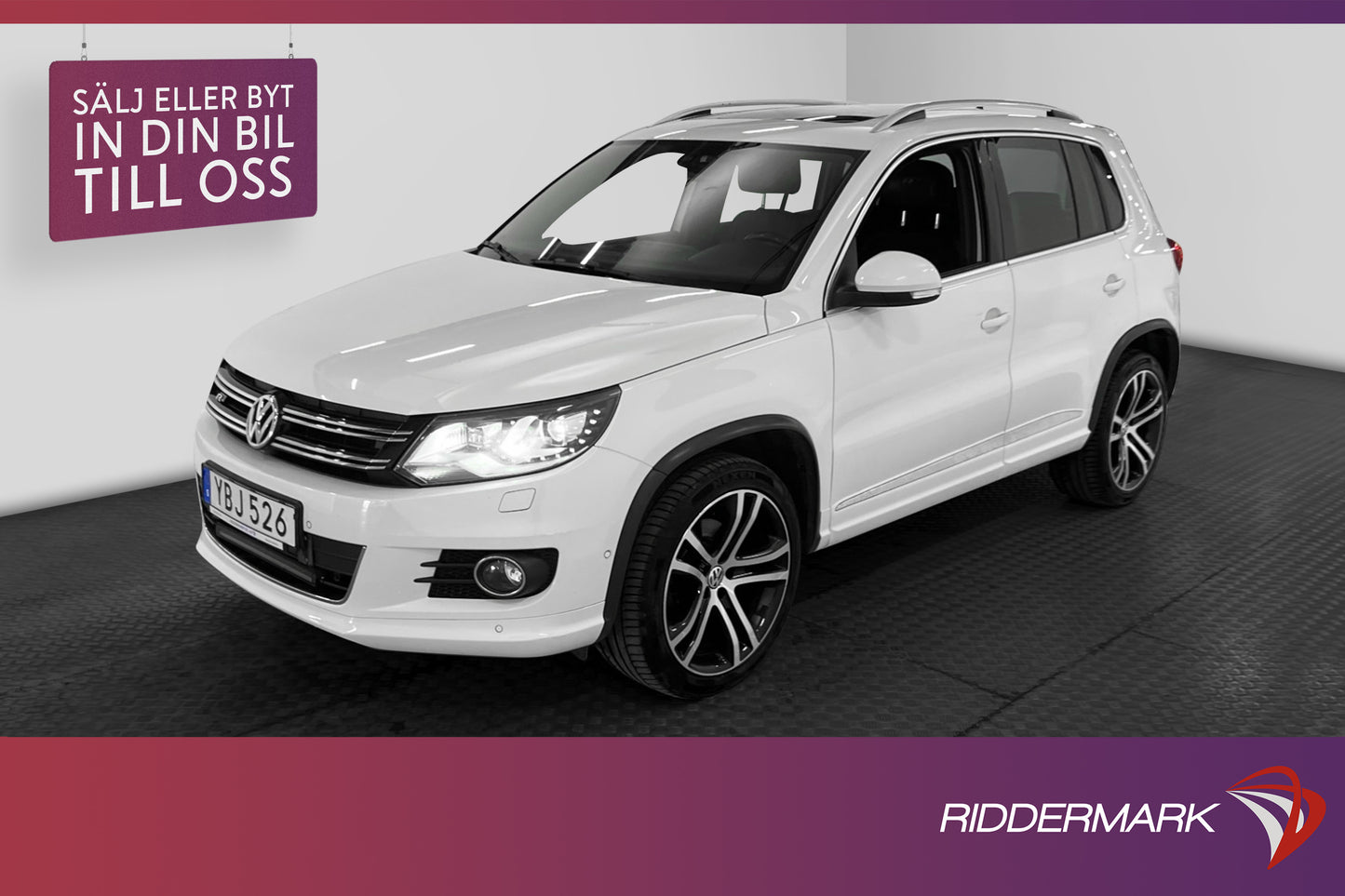 Volkswagen Tiguan 2.0 TDI 4M R-line D-värm Pano Skinn Drag