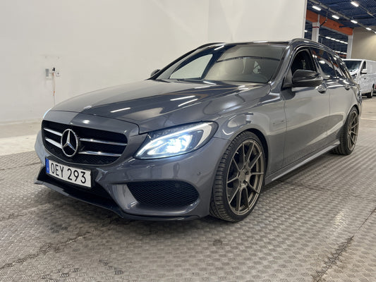 Mercedes-Benz C 220 T d 170hk AMG Night Pano Skinn Drag Navi