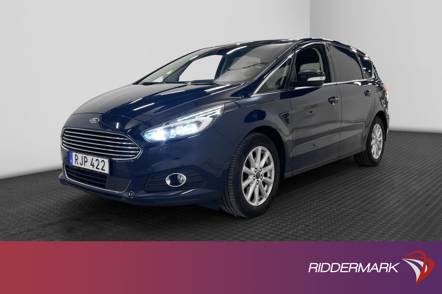 Ford S-Max 2.0 TDCi 180hk 7-Sits Dragkrok Navi PDC Välservad