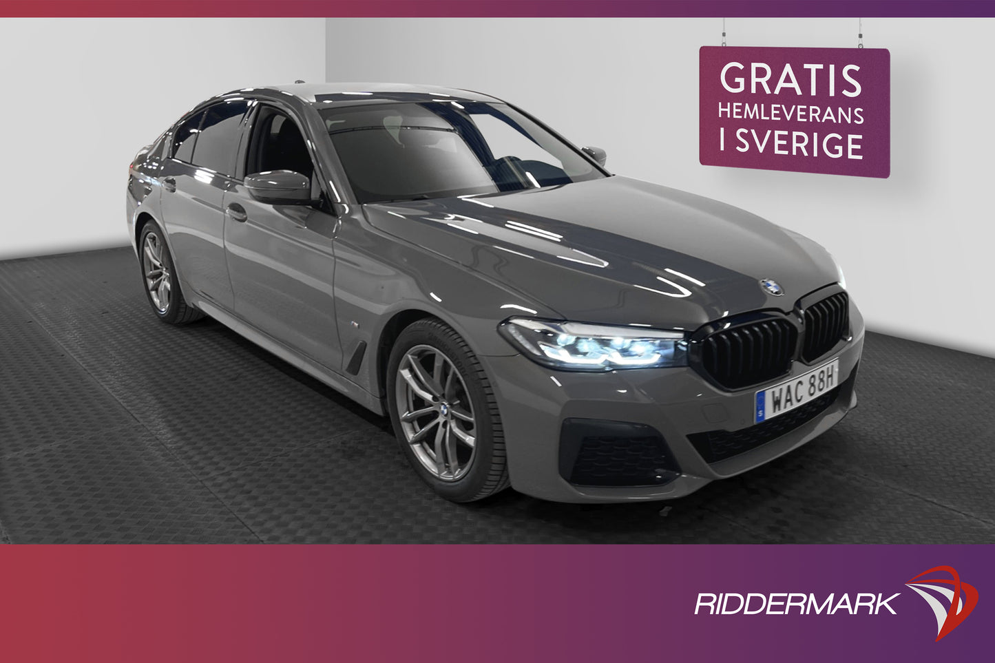 BMW 520d xDrive M Sport HiFi Kamera Disp.Key Rattvärme Drag