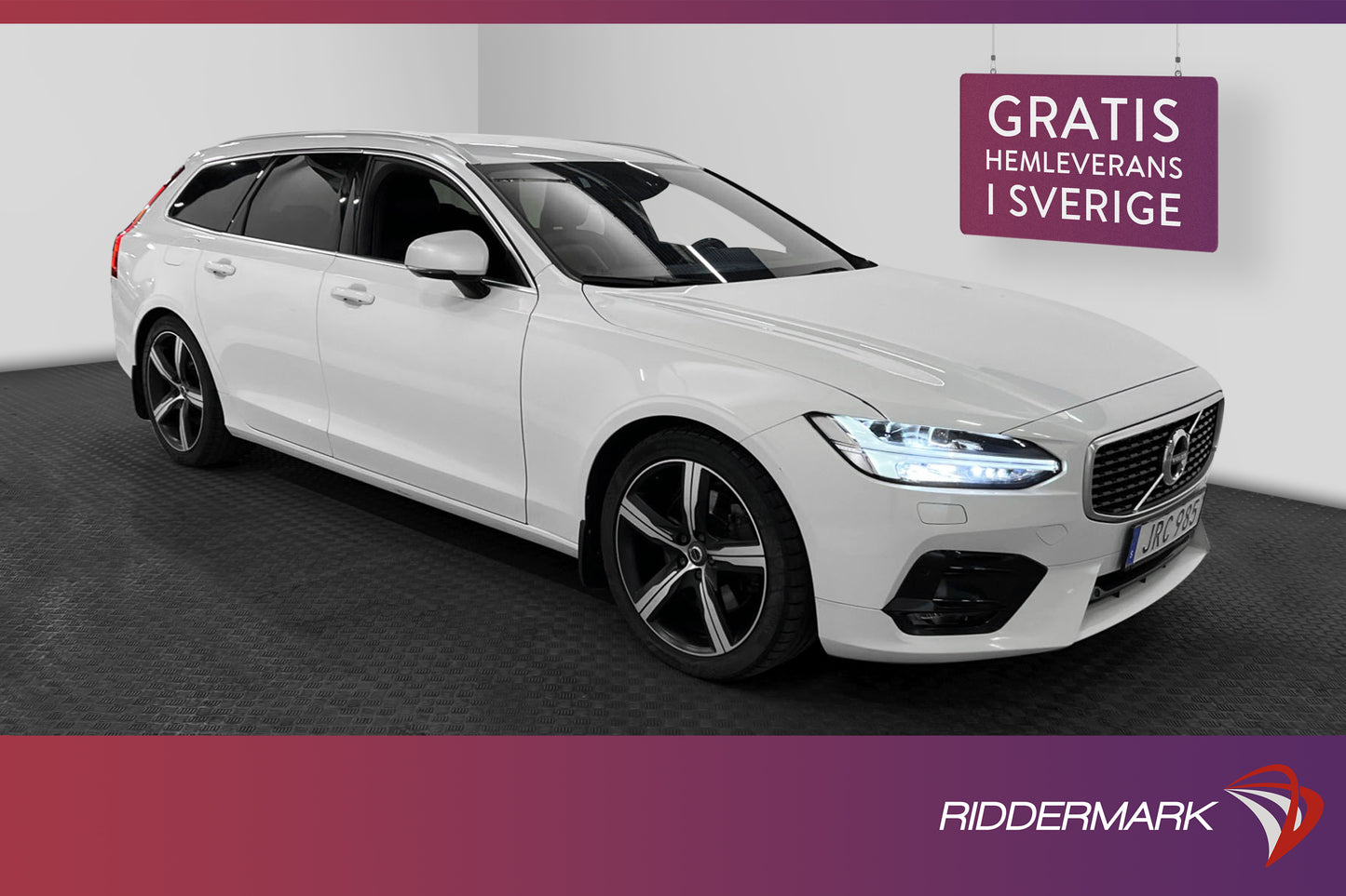 Volvo V90 D5 AWD 235hk R-Design D-Värm B-Kam VOC Navi Drag