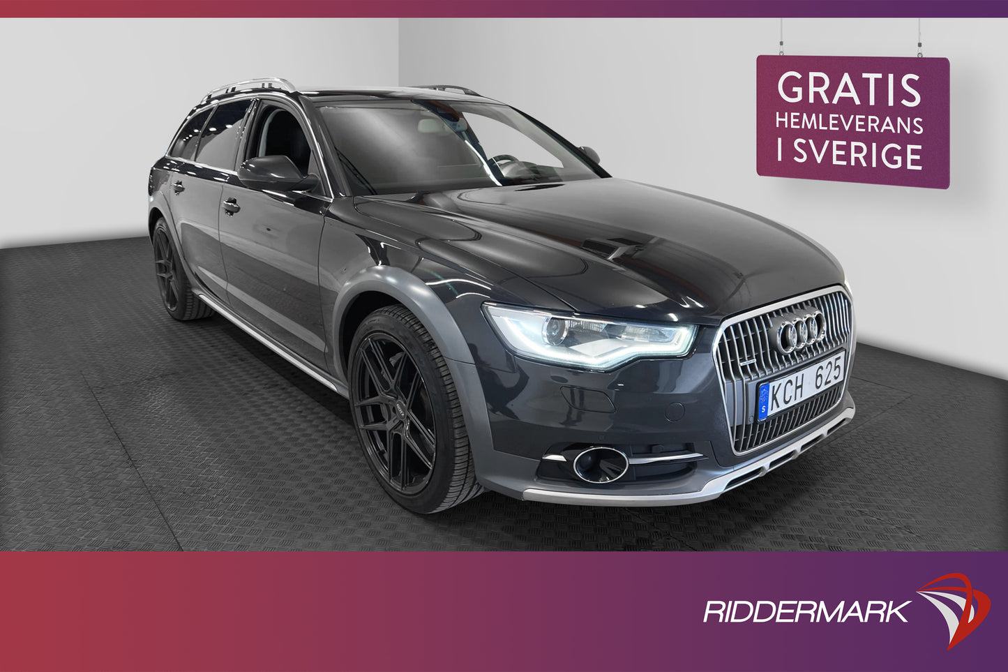 Audi A6 allroad Q 3.0 313hk Luftfjädring BOSE 360° Skinn HuD