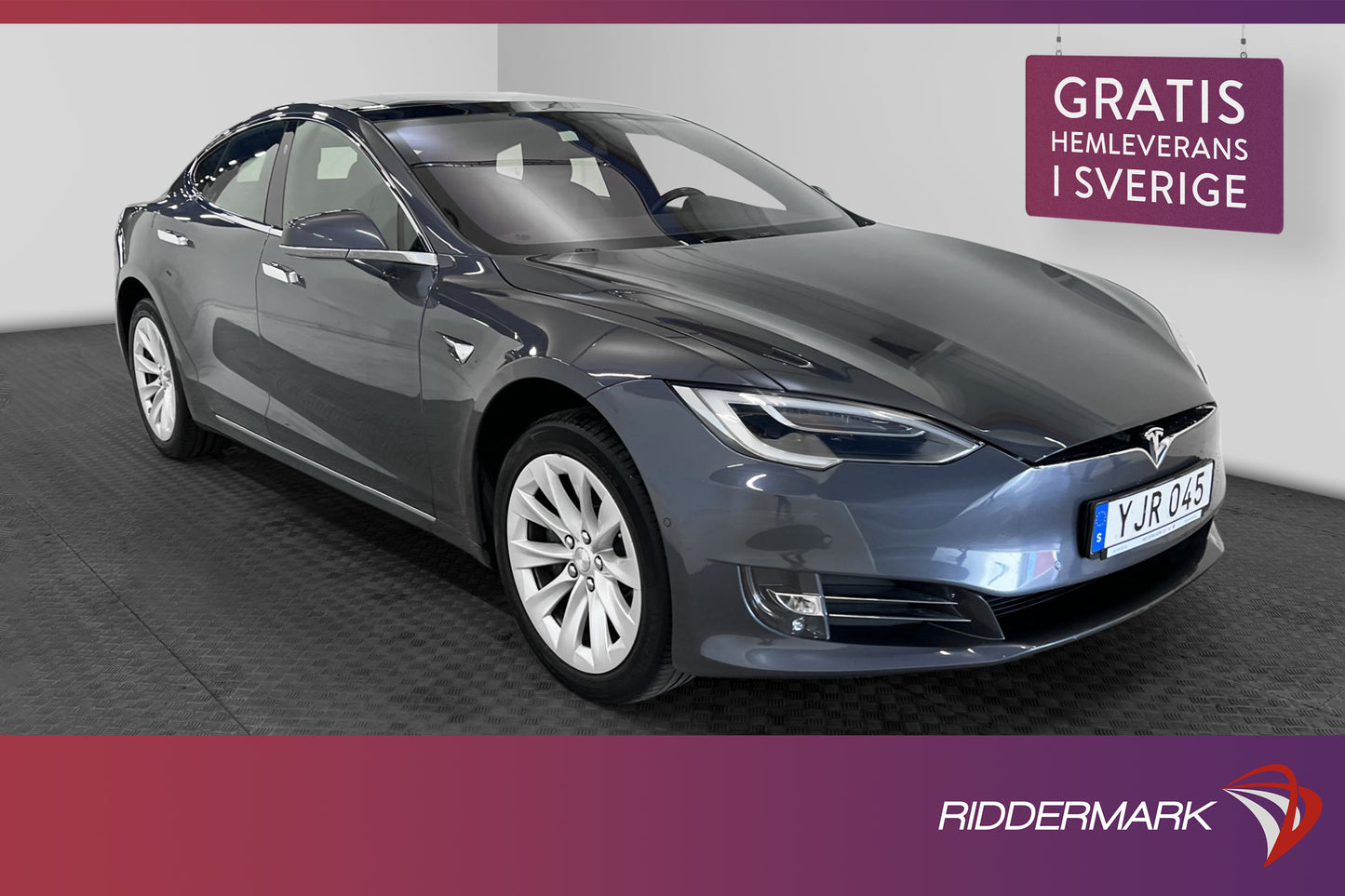 Tesla Model S 75D 333hk Svensksåld Pano Skinn