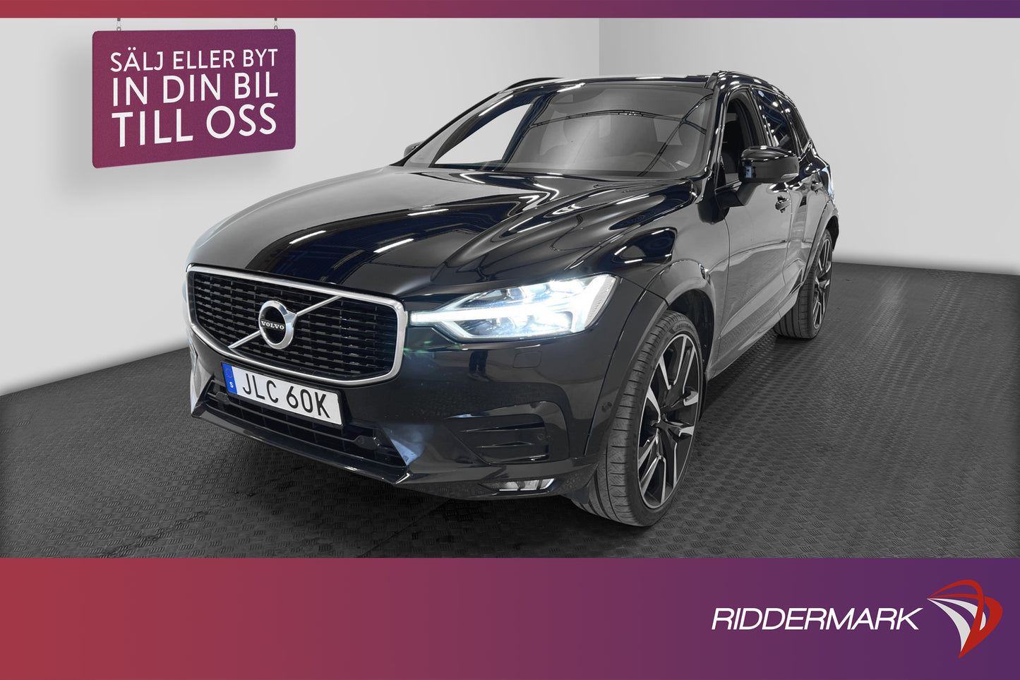 Volvo XC60 B4 AWD 197hk R-Design VOC D-värm Keyless Skinn