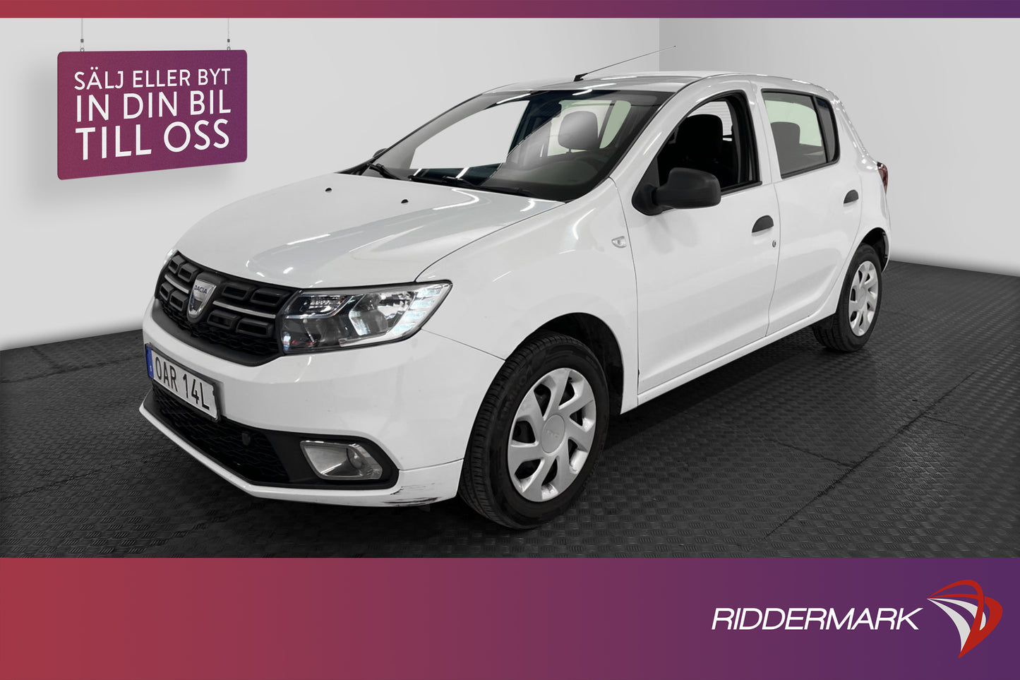 Dacia Sandero 0.9 TCe 90hk M&K-Värmare Välservad