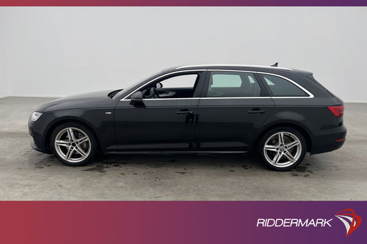 Audi A4 2.0 TDI 190hk Quattro S-Line D-Värm Navi 0.42l/mil