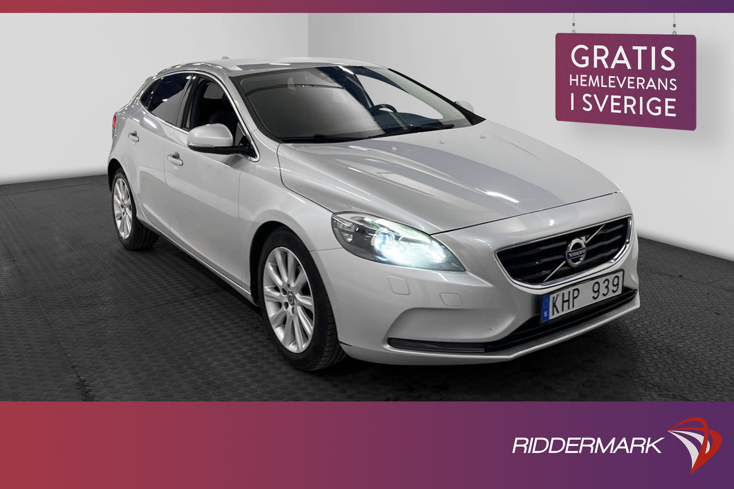 Volvo V40 D2 115hk Momentum D-Värm VOC Nybytt Kamrem