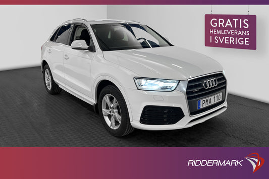 Audi Q3 2.0 TDI Quattro 150hk Proline M/K-Värmare Drag Eu6