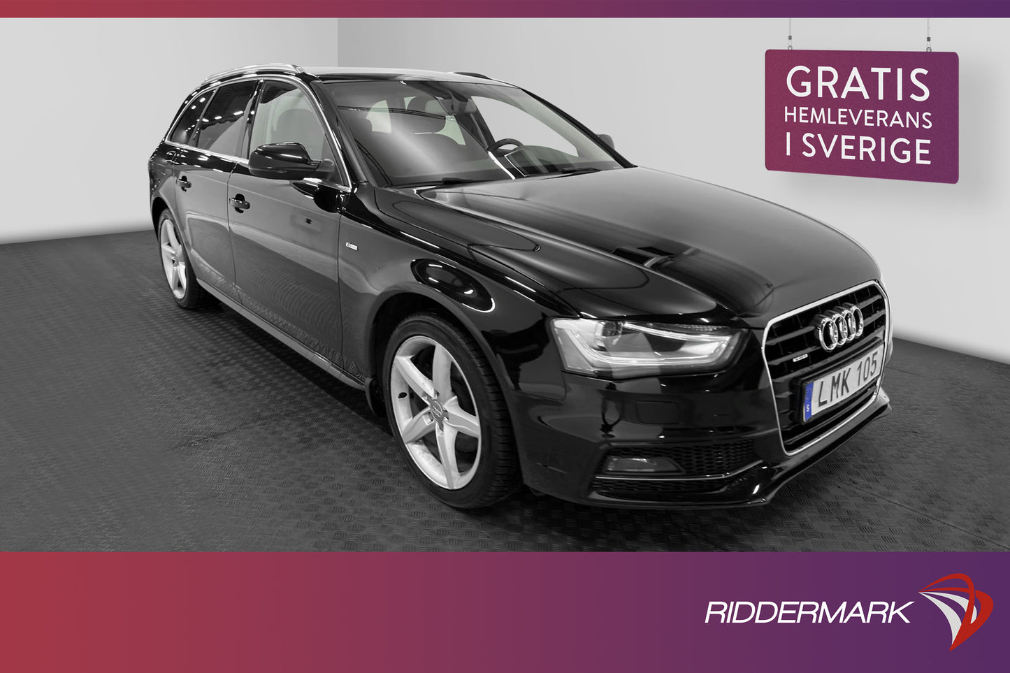 Audi A4 2.0 TDI Quattro 177hk Proline Isofix Dragkrok PDC