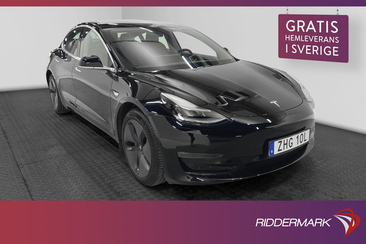 Tesla Model 3 Long Range Svensksåld Dragkrok