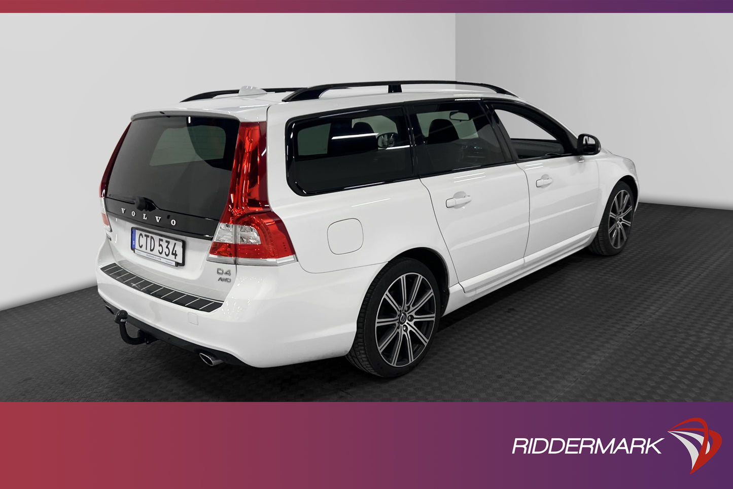 Volvo V70 D4 AWD 181hk Dynamic Edition D-värm VOC Skinn Drag