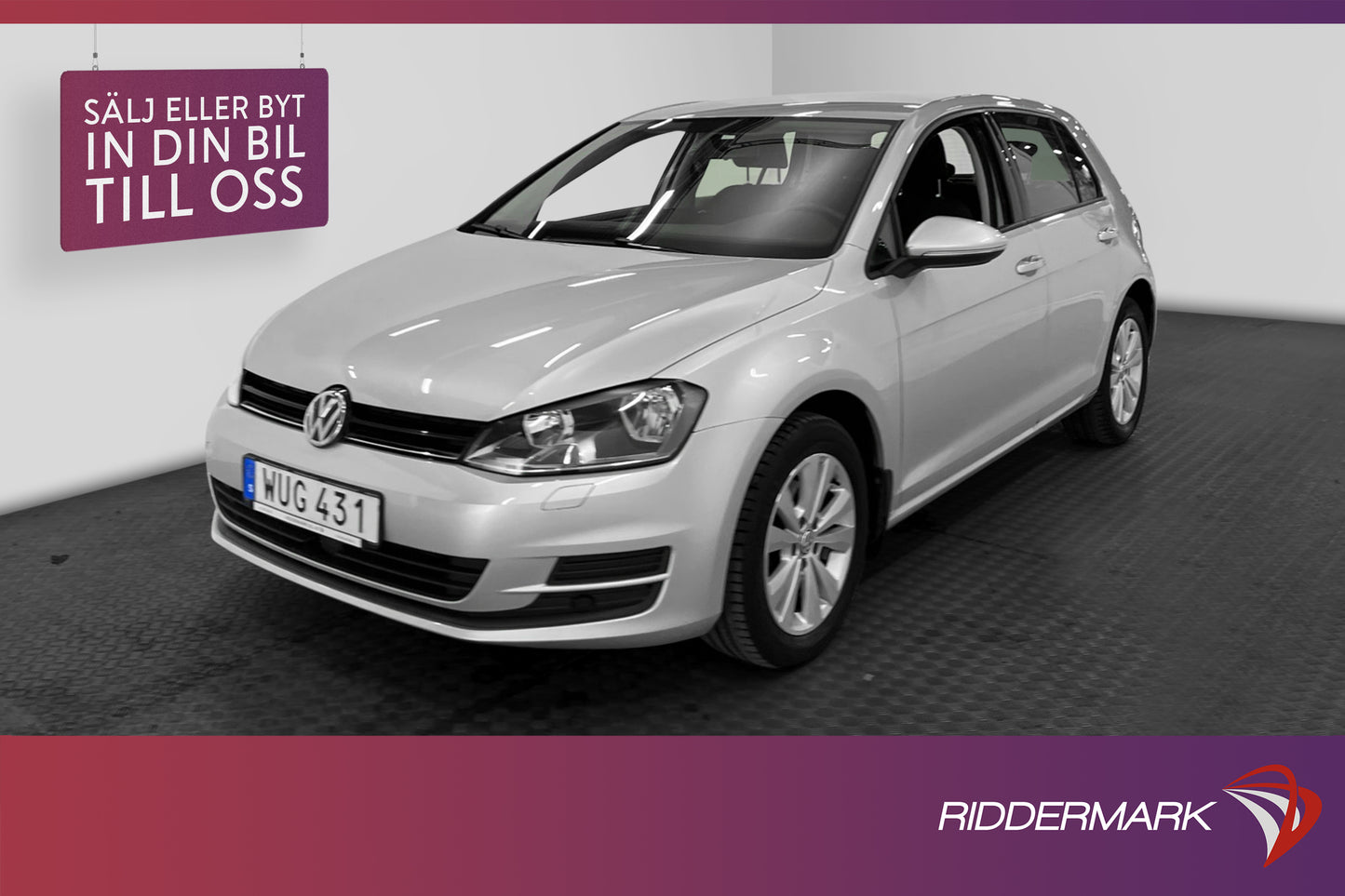 Volkswagen Golf MultiFuel 125hk Bluetooth Välservad 0.43/Mil