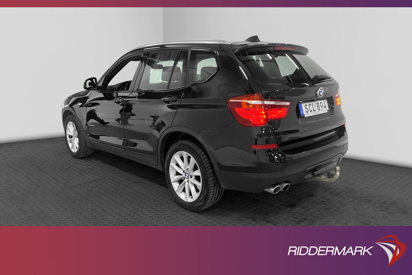 BMW X3 xDrive35d 313hk Värmare 360° Pano H/K Drag Skinn Navi