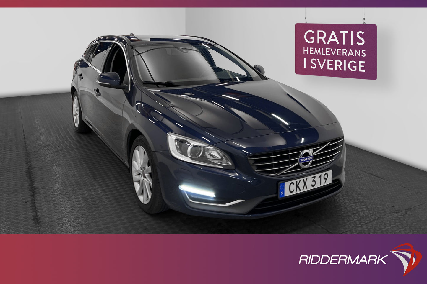 Volvo V60 D4 181hk Momentum VOC Rattvärme BT 0.36L/Mil