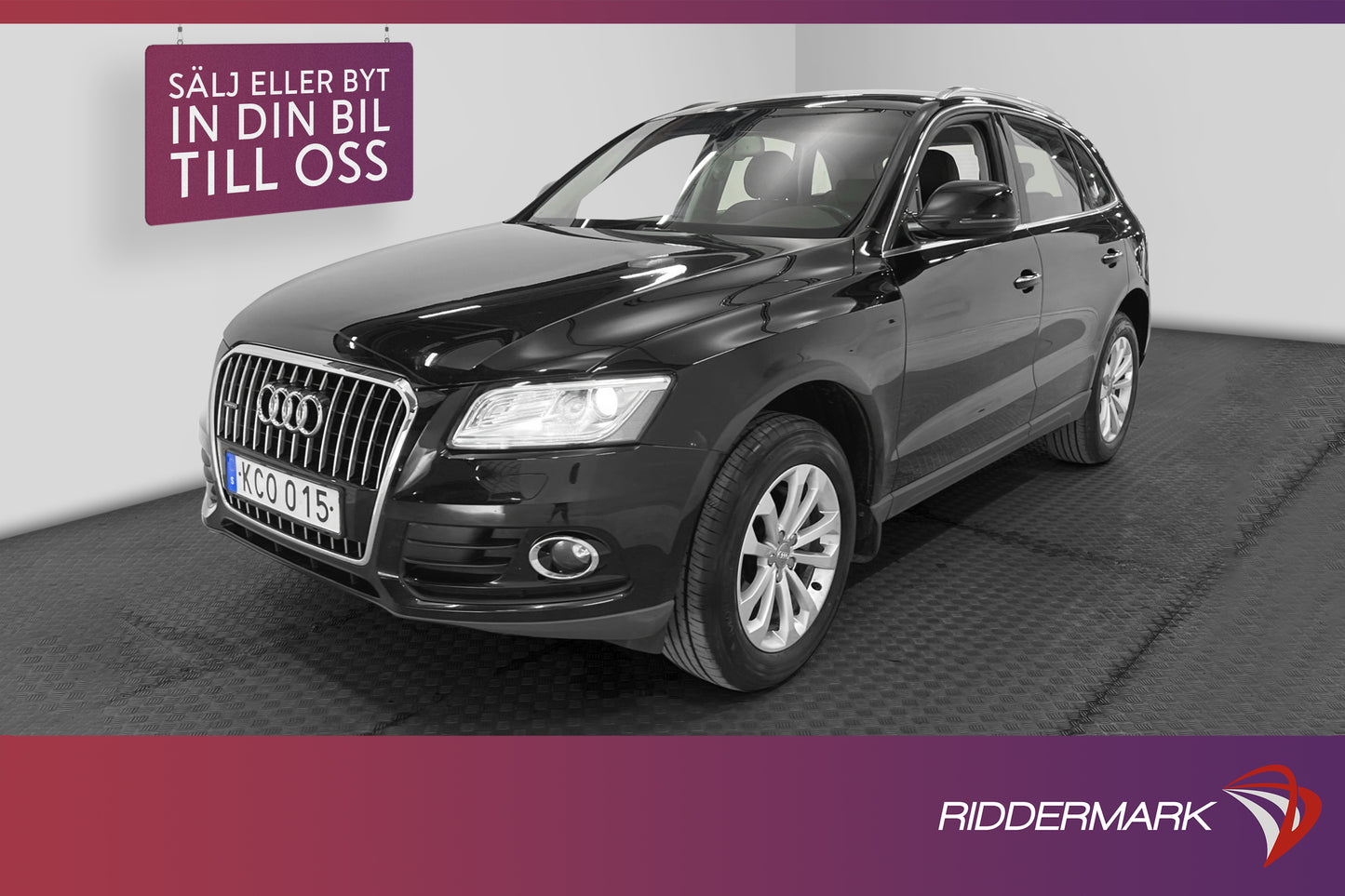 Audi Q5 2.0 TDI 190hk Quattro Dragkrok Halvskinn 0,58l/mil